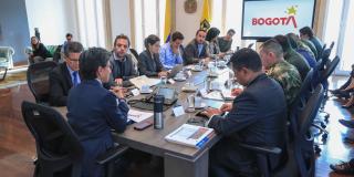 Primer consejo de seguridad de alcaldesa Claudia López - Foto: Comunicaciones Alcaldía Mayor de Bogotá / Diego Bauman
