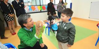 Alcaldesa ratifica compromiso con la primera infancia - Foto: Comunicaciones Alcaldía Bogotá 