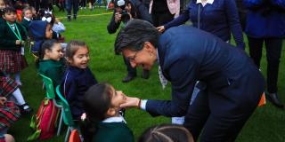 Jóvenes estudiantes del Liceo Femenino Mercedes Nariño.