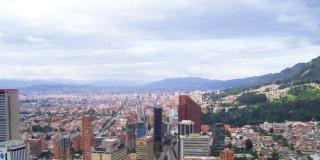 Imagen panorámica de Bogotá