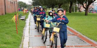 El Colegio de la Bici se unen al Día Sin Carro - Foto: Secretaría de Educación