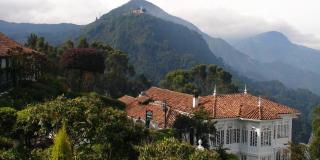 Imagen de los cerros orientales de Bogotá