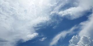 Imagen del cielo con nubes
