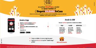 Explicación de activación de DaviPlata