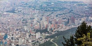 Panorámica de Bogotá.