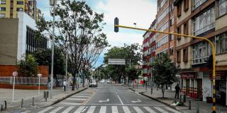 Imagen de Bogotá en cuarentena