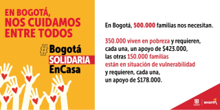 Bogotá Solidaria en Casa.