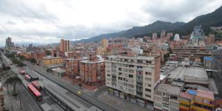 Imagen de la Secretaría de Ambiente. Bogotá calidad del aire.