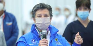 Fotografía de la alcaldesa Claudia López