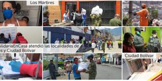 #BogotaSolidariaEnCasa Mártires y Ciudad Bolívar