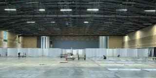 Adecuación de hospital temporal en Corferias.