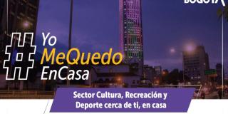 En cuarentena obligatoria Bogotá se queda en casa. 