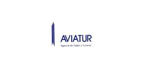 Imagen del logo de Aviatur.