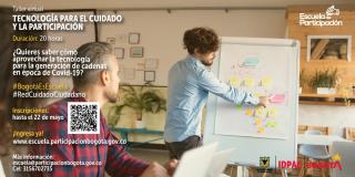 Inscríbete al Taller virtual de 'Tecnología para el cuidado y la participación'