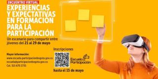 Taller 'Experiencias y Expectativas en Formación para la Participación'