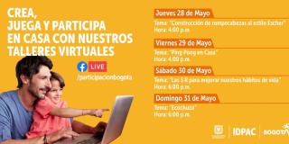 Ping Pong en casa: la actividad que trae el IDPAC para hacer en casa