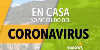 Imagen que dice en casa yo me cuido del coronavirus