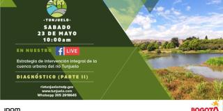 Participa en la intervención integral de la cuenca urbana del río Tunjuelito