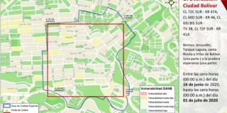 Cuarentena estricta en UPZ Jerusalén.