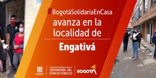 #BogotaSolidariaenCasa en la Localidad de Engativá