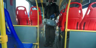 Recomendaciones para el uso de transporte público en Bogotá.