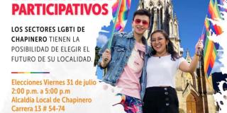 Decide y vota en qué se invertirán los recursos en Chapinero.