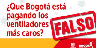 ¿Qué Bogotá está pagando los ventiladores más caros?