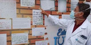 Esta iniciativa se realizó bajo el lema “Mi carta para los héroes de la salud”, en el cumpleaños número 482 de Bogotá.