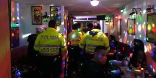 29 fiestas clandestinas fueron descubiertass por la Policía de Bogotá