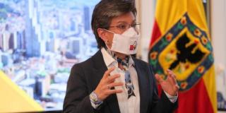 Mayor López at her office