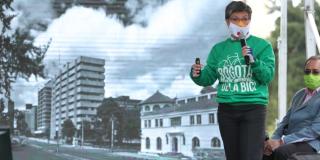 Fotografía de la alcaldesa Claudia López.