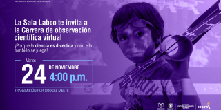 Carrera virtual de observación científica