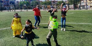 Niños en Bogotá