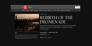The Globe and Mail Rebirth of the promenade 