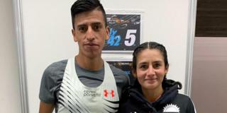 Iván González y Angie Orjuela, Clasificados a Olímpicos de Tokio