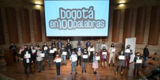 premiación Bogotá en 100 palabras