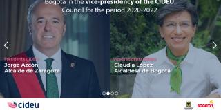 Bogotá named vice-president at the CIDEU Council for the 2020-2022 period