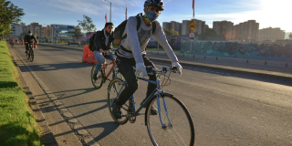 La red de 585 kilómetros de ciclorrutas de Bogotá se encuentra habilitada para el regreso a clases