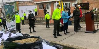 El lanzamiento de la estrategia 'Plan 100 días: Territorios libres de drogas', fue hecho en la localidad de San Cristóbal