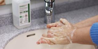 Imagen de lavado de manos.