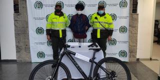 El capturado era perseguido desde el barrio Las Ferias donde realizó el robo de la bicicleta.