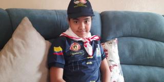 Isabella recomienda a otros niños participar de Módulos Virtuales Bomberitos Nicolás Quevedo Rizo de Semana Santa