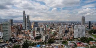 Panorámica del centro de Bogotá