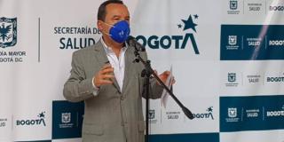Imagen del secretario de Salud de Bogotá.