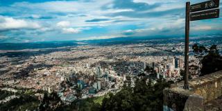 Vista de Bogotá desde Monserrate