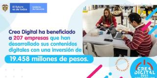 La convocatoria Crea Digital, busca incentivar la generación de contenidos digitales con énfasis cultural y educativo. Imagen: Secretaría de Cultura.