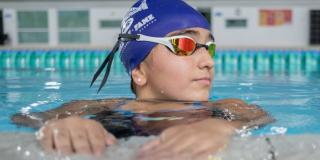 Nadadora Sara Vargas