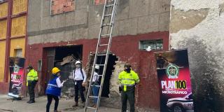 El operativo fue liderado por la Secretaría de Seguridad en coordinación con la Sociedad de Activos Especiales SAE, la Policía de Bogotá, la Fiscalía General de la Nación, y la alcaldía de Los Mártires. 