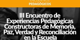 En este espacio virtual encontraran información sobre el proceso de construcción colectiva que se está constituyendo en la ciudad. Imagen: Centro de Memoria.