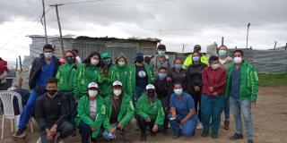 Equipo del Instituto de Protección Animal durante la jornada integral de servicios en Usme. Foto: IDPYBA